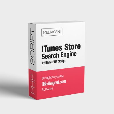 iTunes Store Search PHP Script